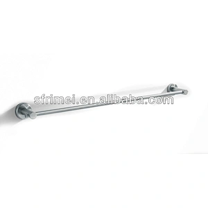 Bath Single Rod Towel Rack Stainless Steel Towel Rack Wall-mounted Decorative Bathroom Towel Rack