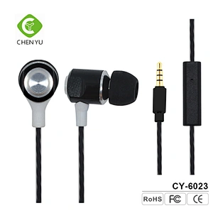 High quality fashion wired headphone Hi-fi stereo earphone with CE FCC RoHS Certificate