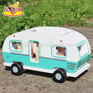 top fashion people and animals wooden toy car plans for children W04A313