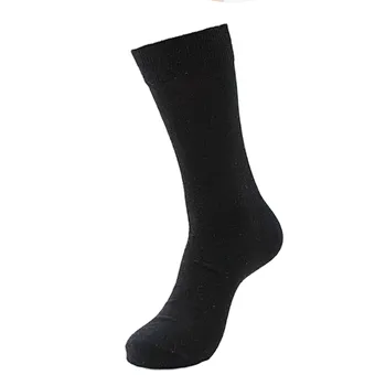 China wholesale custom make your own winter black white mens dress comfortable soft socks men