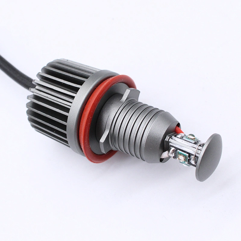 40W H8 Headlight Blue Red Green White Angel Eyes LED