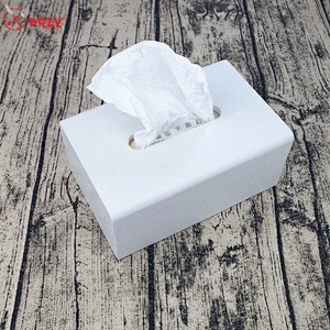 S8205 Cement Paper Box decoration mold household paper box Mould Concrete Decorations Silicone molds