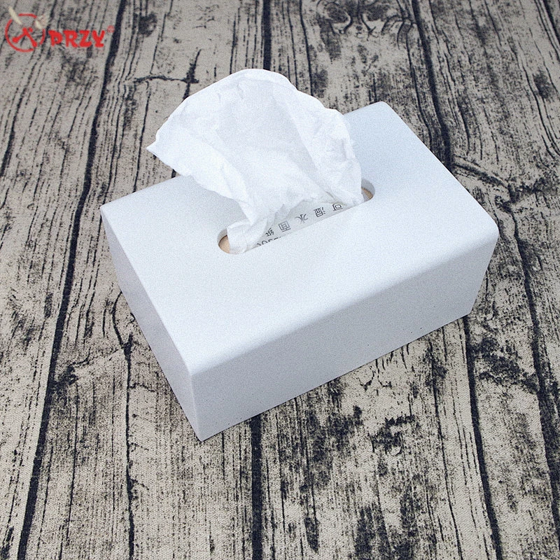 S8205 Cement Paper Box decoration mold household paper box Mould Concrete Decorations Silicone molds