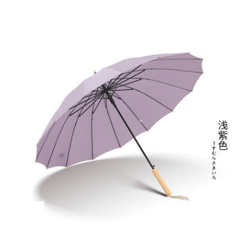 Custom Logo Promotion Wedding Umbrella Long Handle Umbrella Automatic Straight Umbrella for girl