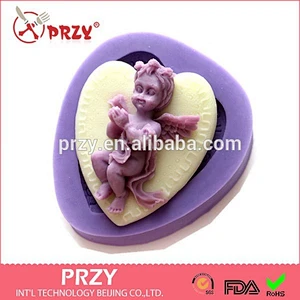 Baby fondant decorating silicone mold