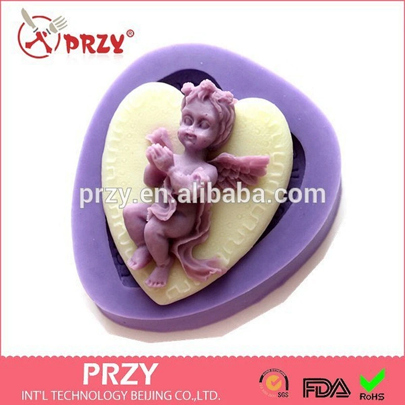Baby fondant decorating silicone mold