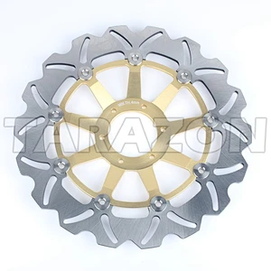 CNC aluminum 296mm street floating disc for motorcycle for CBR F 600 Goldwing gl1800