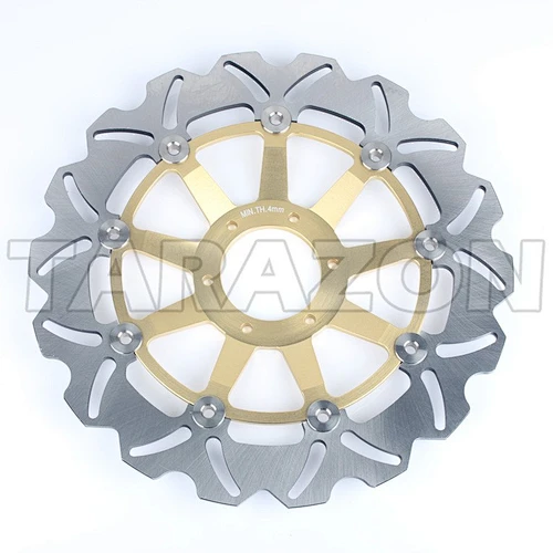 CNC aluminum 296mm street floating disc for motorcycle for CBR F 600 Goldwing gl1800