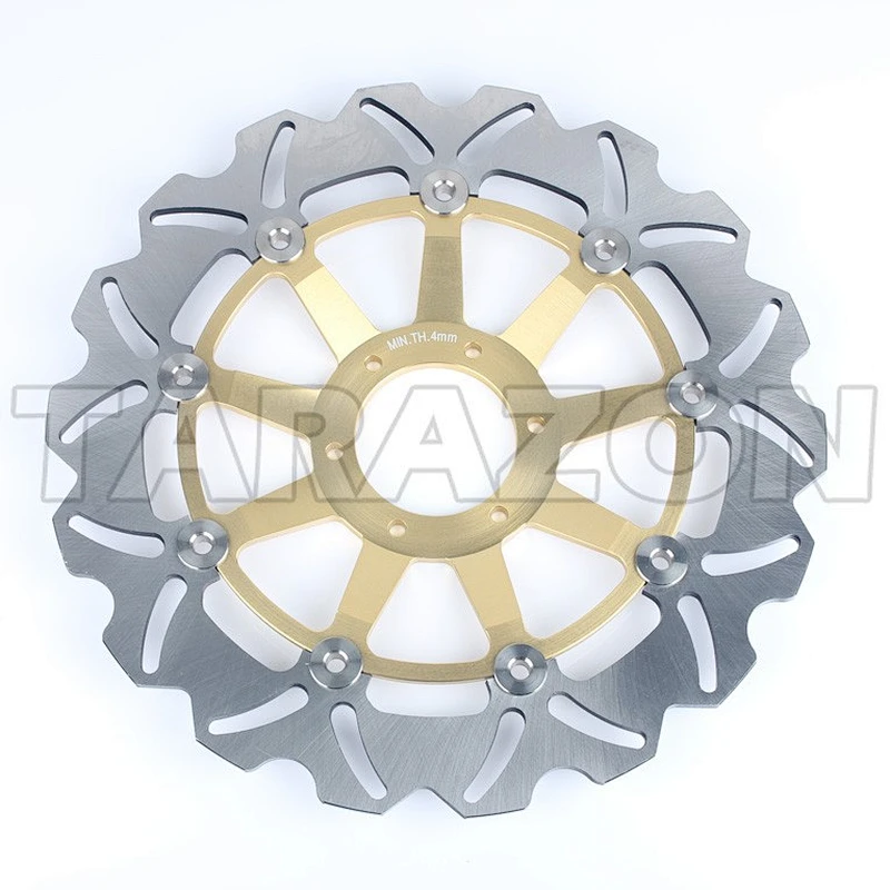 CNC aluminum 296mm street floating disc for motorcycle for CBR F 600 Goldwing gl1800