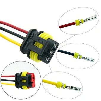 M11 small dimension electrical wire connector male to female waterproof conector