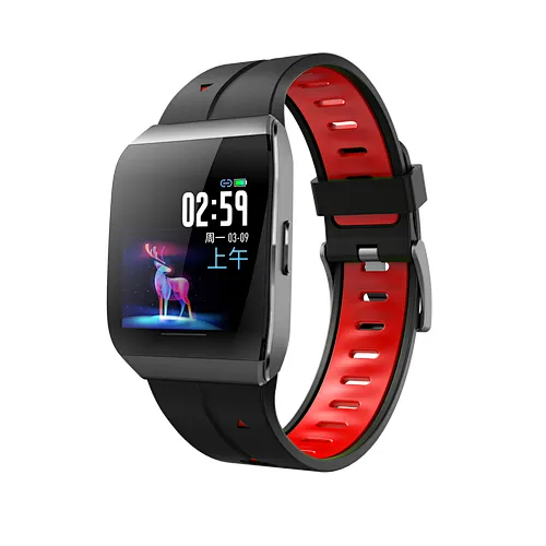 2019 New Bluetooth 5.0  smart watch IP68 Heart Rate GPS track sport wrist band watch