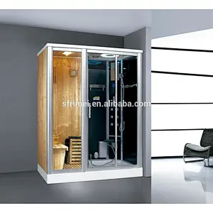China factory wet dry combination Indoor sauna mixer steam room