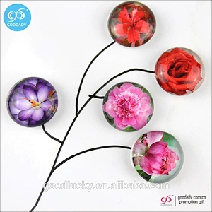 souvenir crystal glass fridge magnet sticker