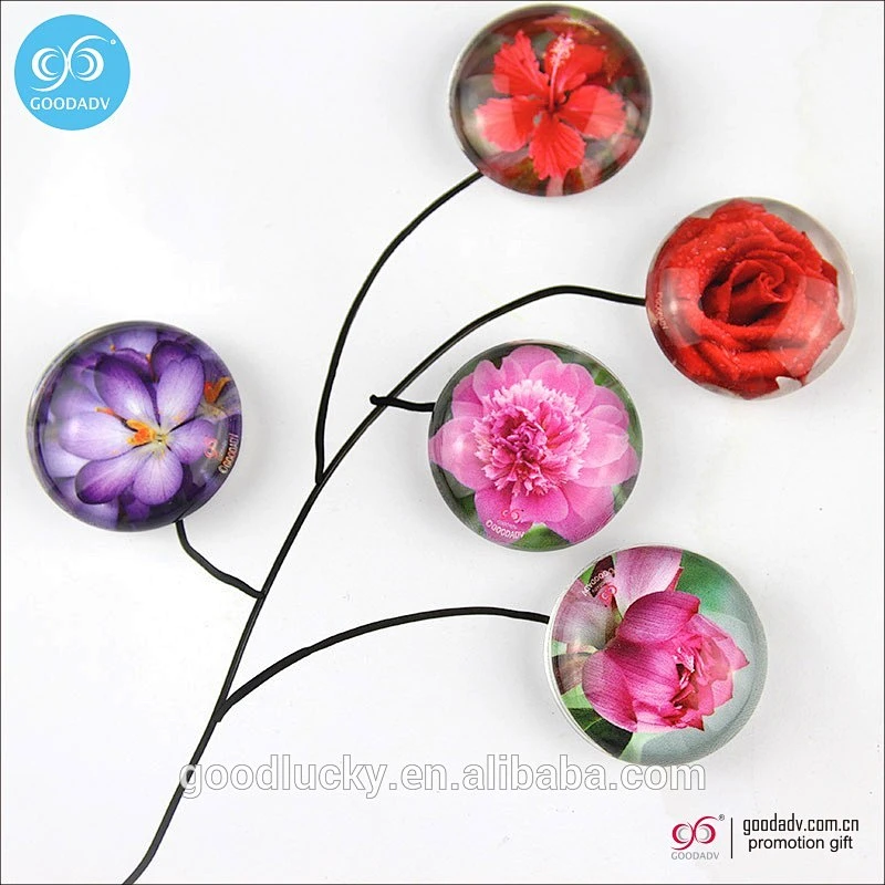souvenir crystal glass fridge magnet sticker