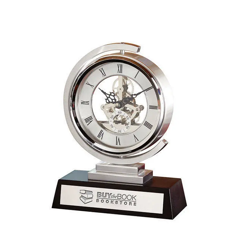 Undulate Skeleton Clock