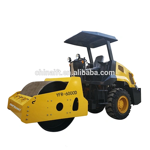 6 Ton New Single Drum Road Roller Price YFR-6000D