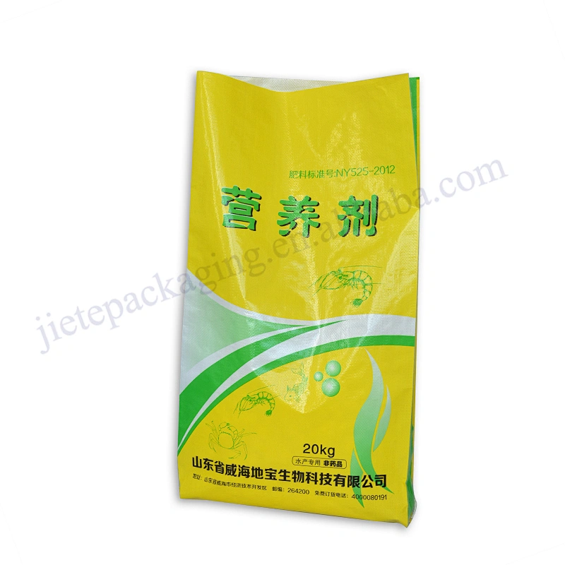 Factory supply 20kg plastic pp woven fishpond Fertilizer packing Bags Sacks