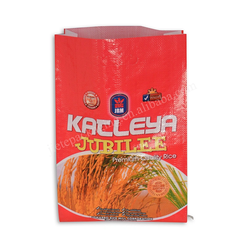 New types pp woven rice bag with bopp laminated and design printing export to Russia,Pakistan