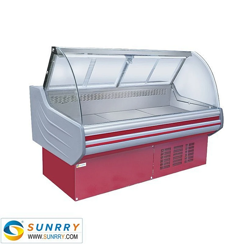 New style supermarket showcase refrigerator for deli display in factory price (SUNRRY SY-SDS1500W)