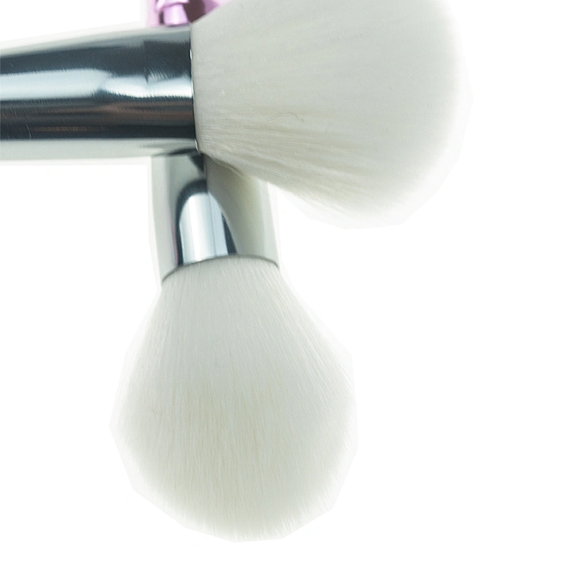2018 Trending 5pcs Makeup Brush Sets With Synthetic Hair And Curve Design Handle