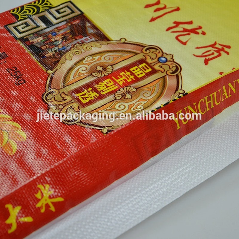 China transparent pp woven bag, wrapping sacks for rice