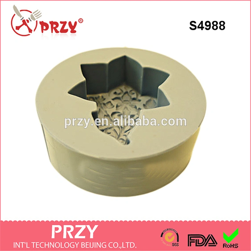 Four Oclock flower Soap Mold silicone molds for soap handmade silicone molds -S4988