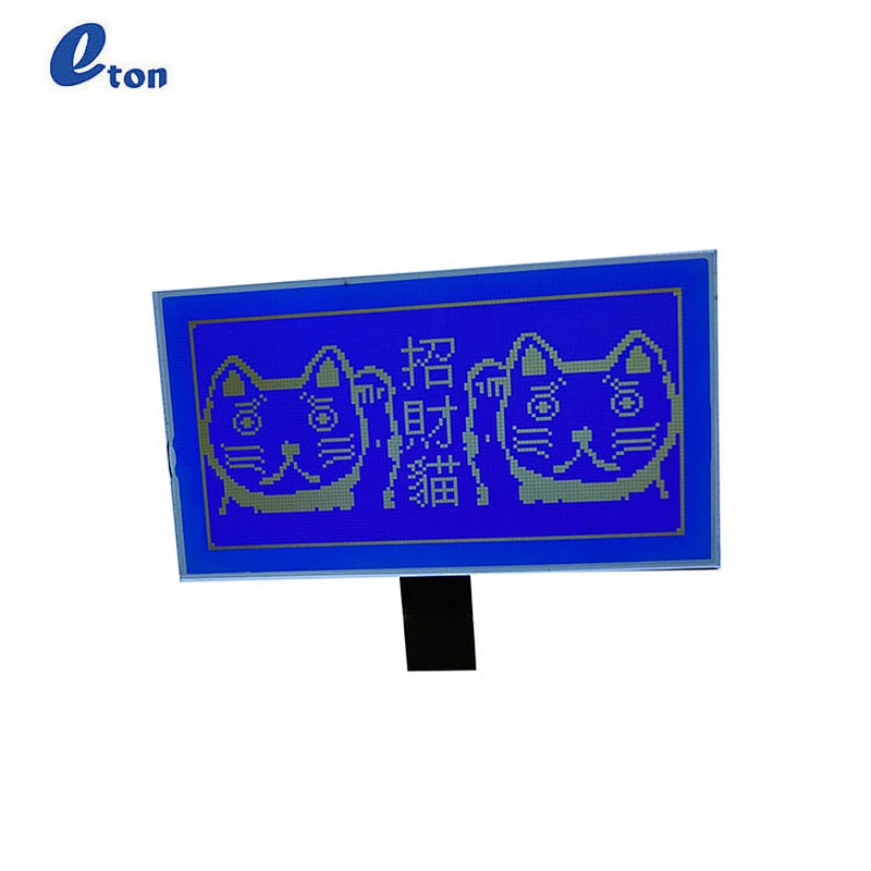 128X64 small lcd COG display 12864 Rohs lcd display