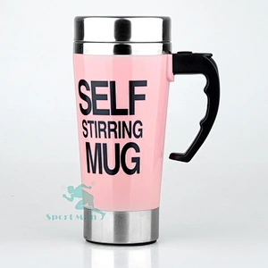 New 500 ml Stainless Self Stirring Mug Auto Mixing Drink Tea Coffee Cup Home