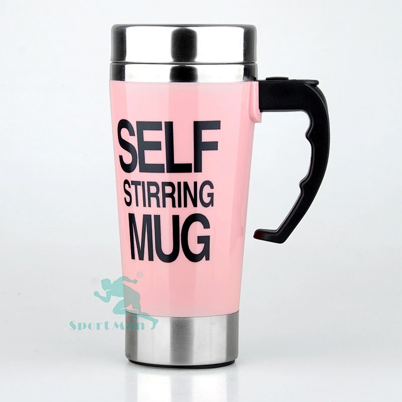 New 500 ml Stainless Self Stirring Mug Auto Mixing Drink Tea Coffee Cup Home