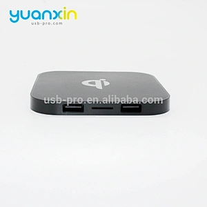 Material 5W Wireless output Plastic Color black and white Power bank