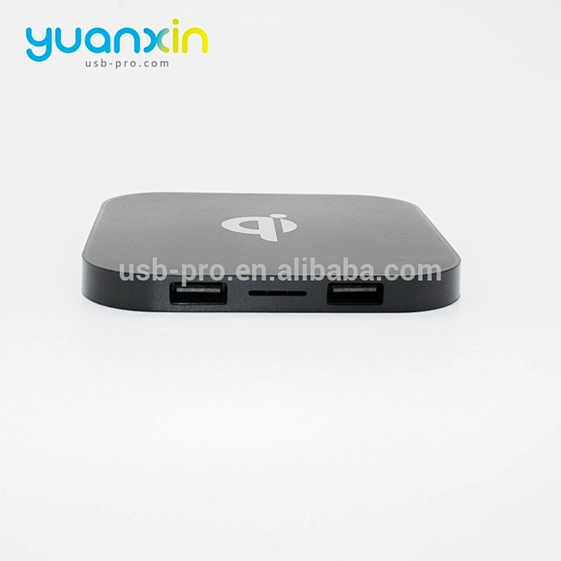 Material 5W Wireless output Plastic Color black and white Power bank