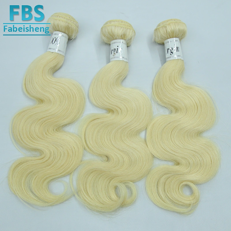 Wholesale price hair 613 blonde body wave 100% virgin human hair with certificate colored hair