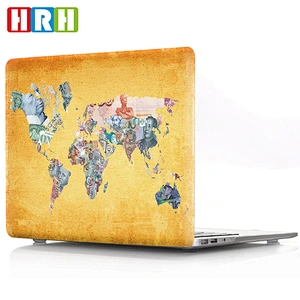 Flag Map pattern laptop case laptop silicone case for macbook pro 2016 cover for macbook touch bar for macbok pro a1708 case