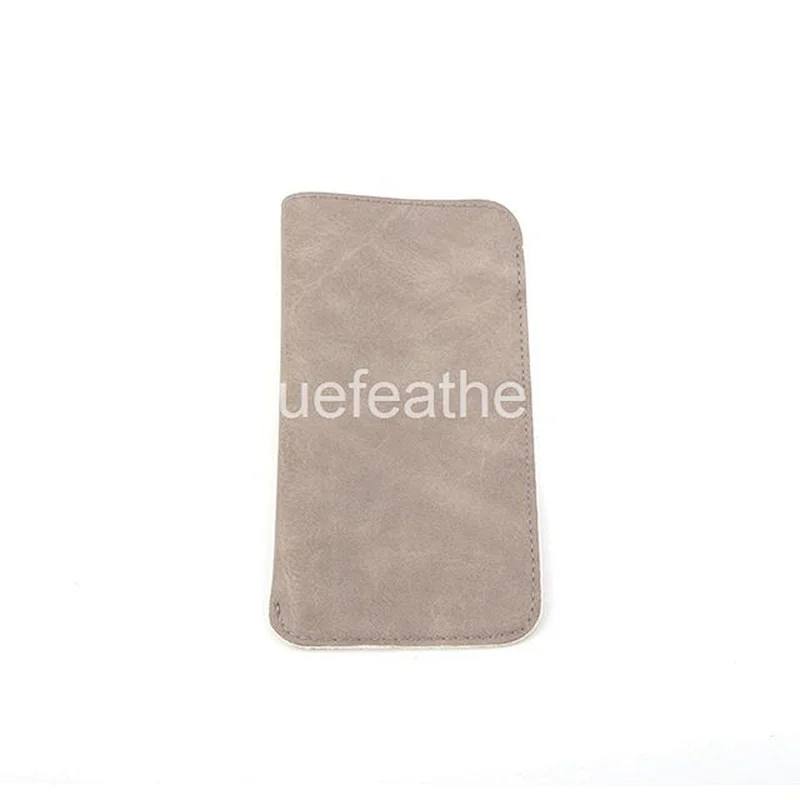 Men's PU Leather Monocolor Sunglasses Pouch