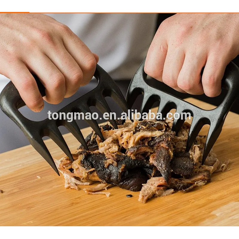Meat Claws (Set of 2) - Meat Shredder for Grilling Tools - Meat Handler Carving Forks - Pulled Pork Claws
