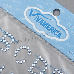 Attractive price market use self-close plastic accessories bag with hang mouth