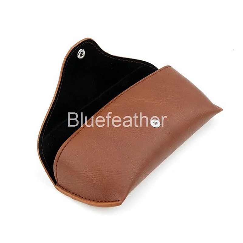Men's PU Leather Semi-hard Sunglasses Case