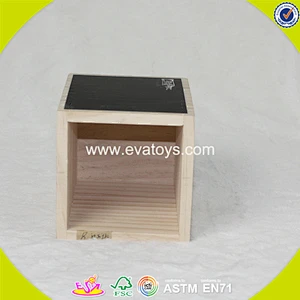 wholesale cheap baby wooden mortar toy high quality kids wooden mortar toy W18A001