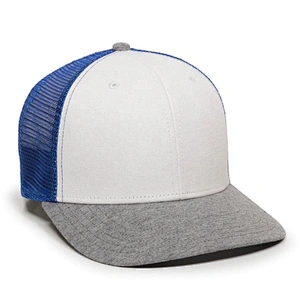 Wholesale Men's Outdoor Curved Custom Plain Trucker Cap Mesh Back Hat