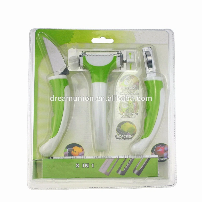 multifunctional 3 in 1 Triple New Smart slicer Knife Ultimate Melon Fruit Cutter Durable Home Kitchen