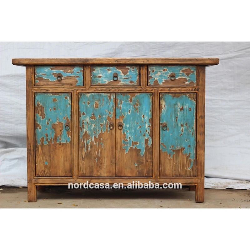 chinese songshi antique furniture solid wood matt living room furniture cabinet
