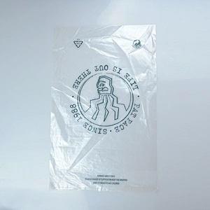 Customized wholesale plastic bags for clothing packaging