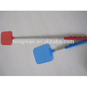 Cheaper prices Stainless Steel Handy Adjustable flyswatter, killing flies, mosquitoes and other pets