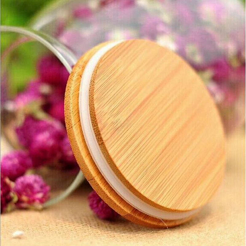 700ML/1L Dry cargo glass seal pot transparent kitchen storage cambered glass bottle