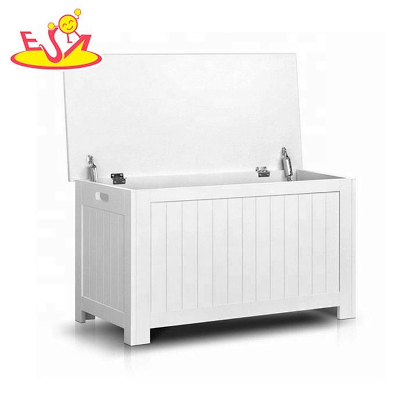 High quality small wooden pink toy chest for kids W08C277
