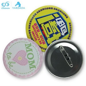 Best selling products metal security badge round name badges china with 25mm size
