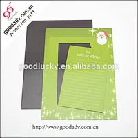 Promotional paper printed magnetic photo frame / fridge magnet with photo frame