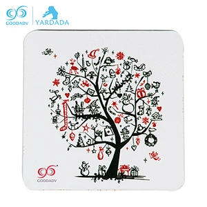 2018 new arrival wholesale custom boutique beer wooden coaster
