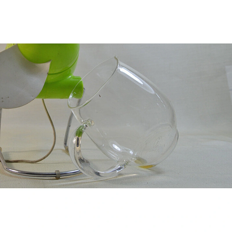 Customized Logo Glass Water Cup 260ml Juice Milk Water Tea Beer Cup High Quality Hand Blown Borosilicate Glass Cup