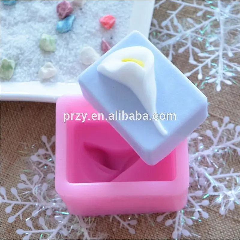 S6035 Plant series flower handmade soap molds decorative molds